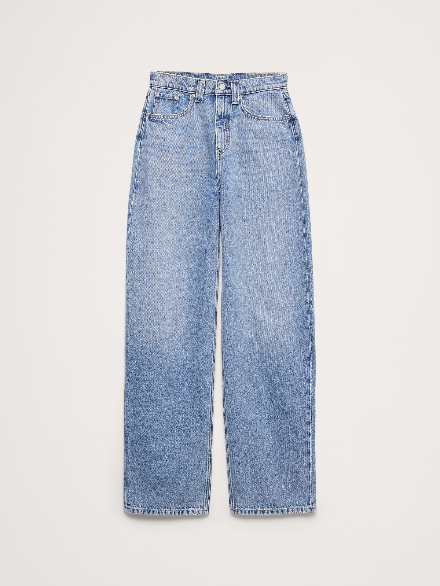Image number 6 showing, High-Rise Relaxed Wide-Leg Jean