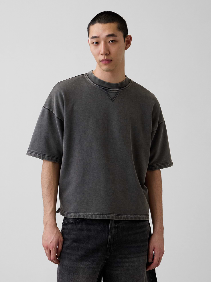 Image number 1 showing, Heavyweight French Terry Oversized Sweatshirt