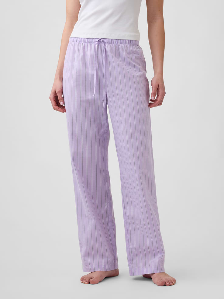 Image number 3 showing, Poplin PJ Pants