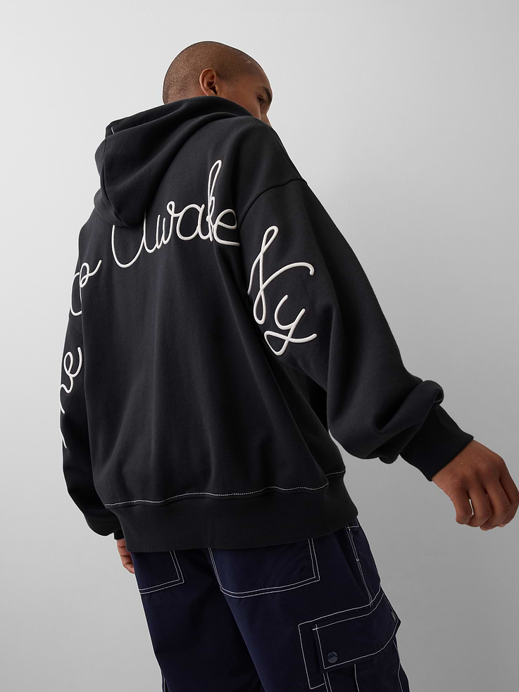Image number 1 showing, Gap × Awake NY Heavyweight Oversized Logo Zip Hoodie