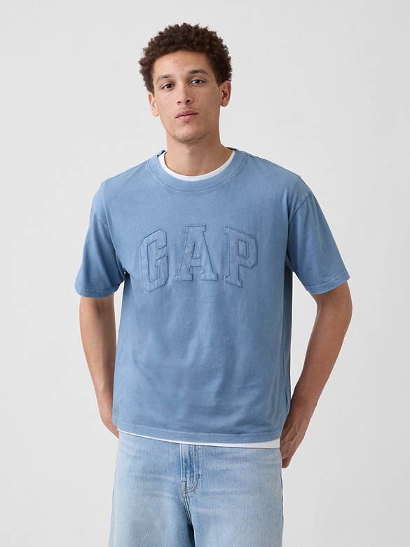 Everyday Soft Boxy Gap Logo T-Shirt