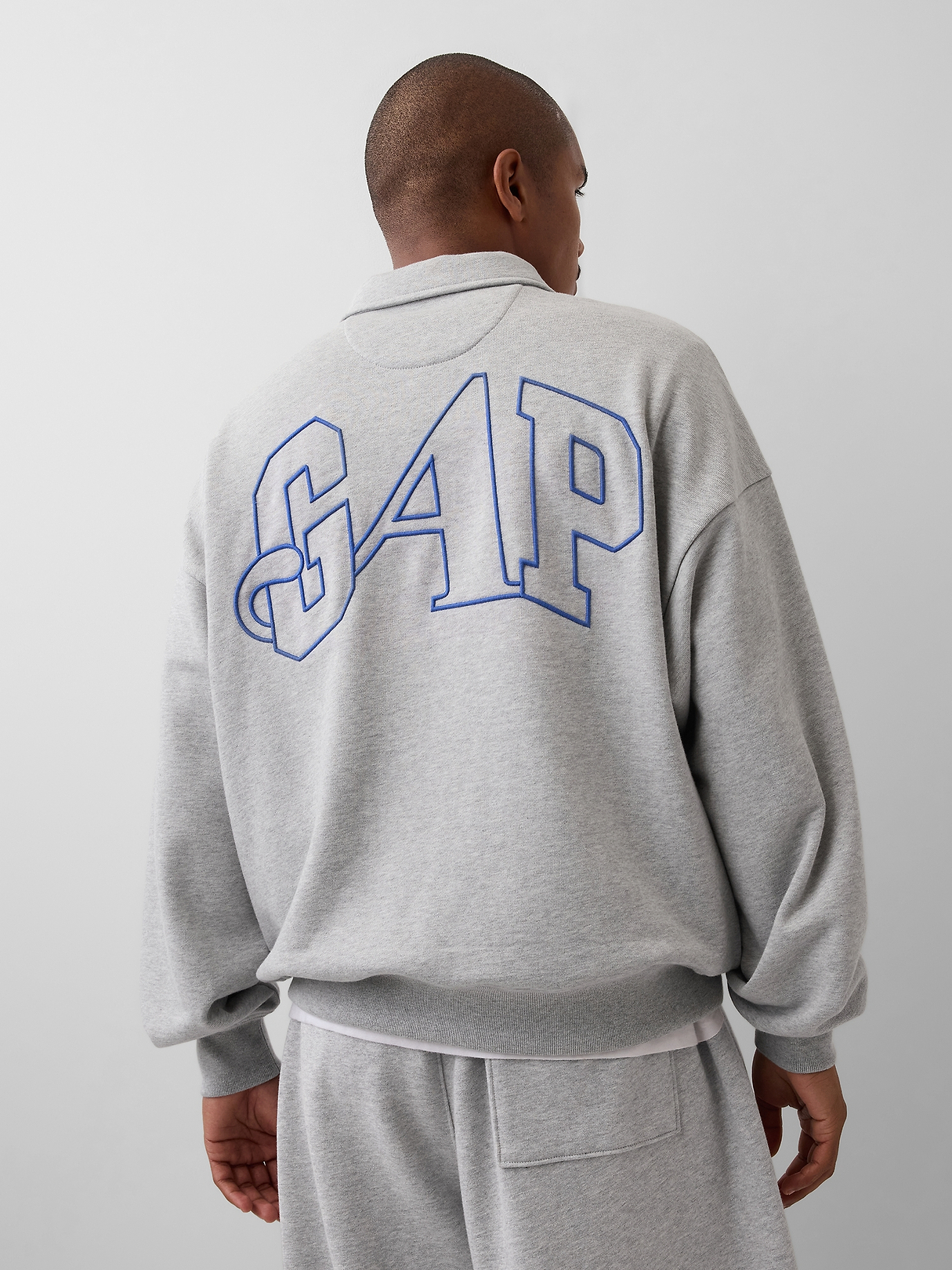 Gap × Awake NY Heavyweight Oversized Quarter-Zip Pullover | Gap