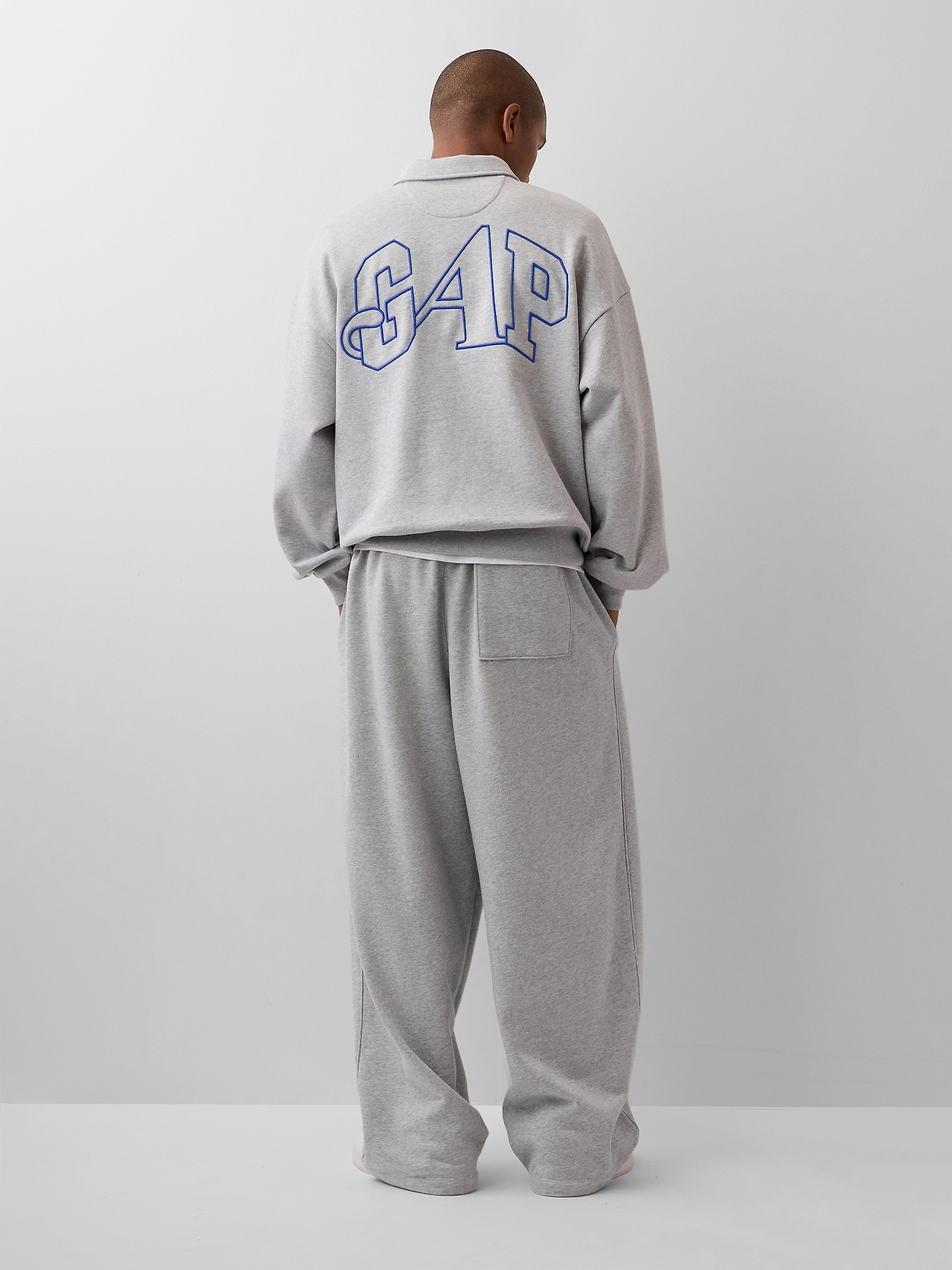 Gap × Awake NY Heavyweight Oversized Quarter-Zip Pullover | Gap