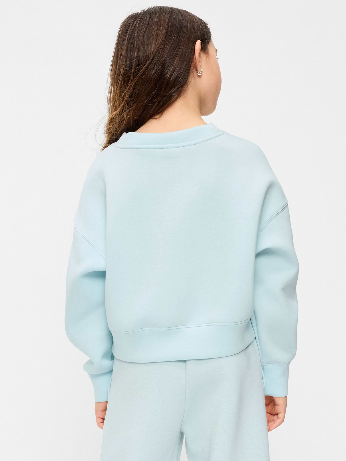 Image number 2 showing, Bounce Fleece V-Neck Sweatshirt for Girls