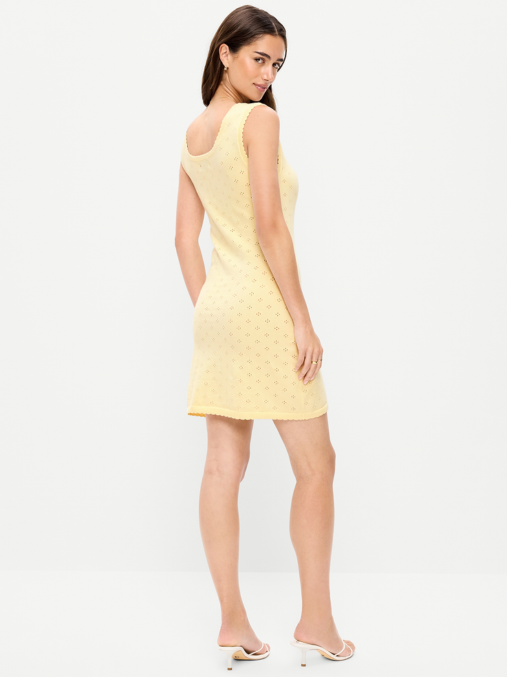 Image number 2 showing, SoSoft Lite Pointelle Sweater Dress