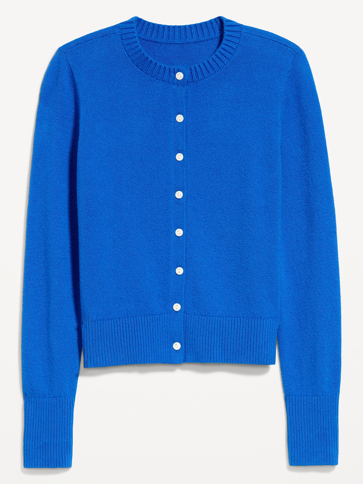 SoSoft Cropped Crew-Neck Cardigan | Old Navy