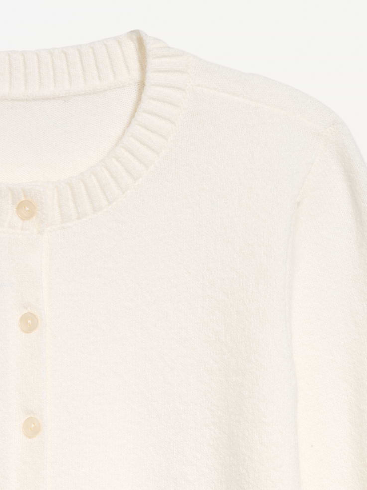 Image number 6 showing, SoSoft Cropped Crew-Neck Cardigan