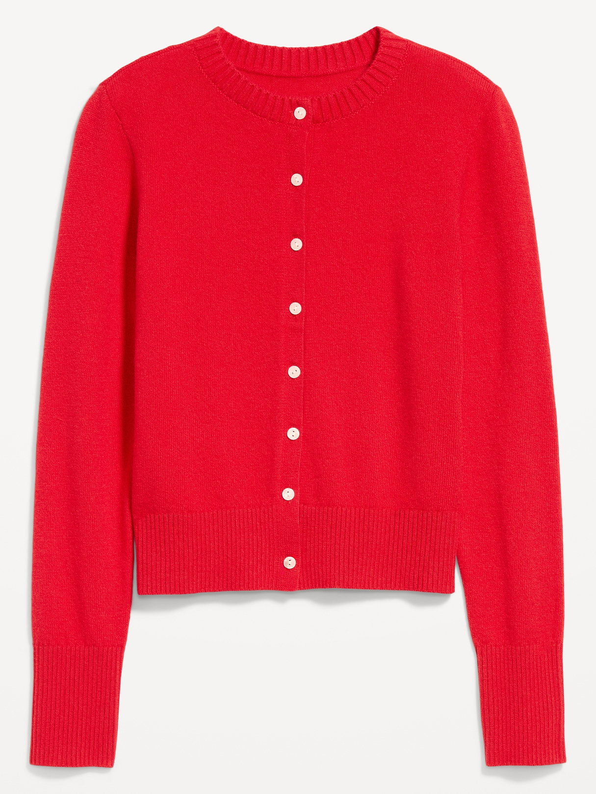 SoSoft Cropped Crew-Neck Cardigan | Old Navy