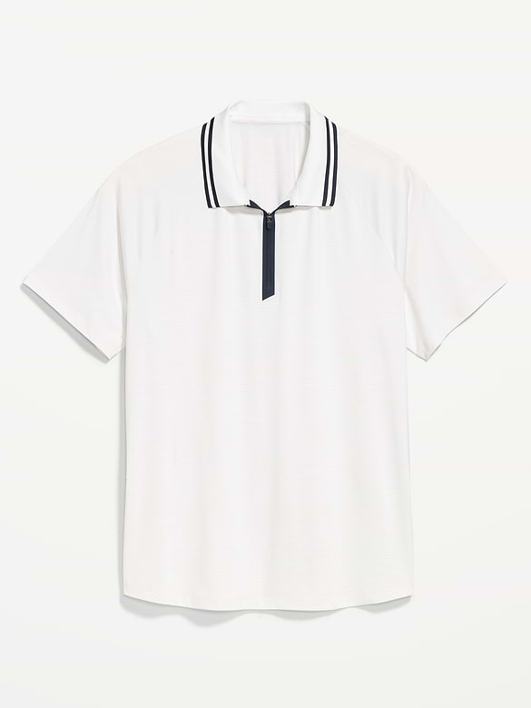 Modern Tech Zip Polo