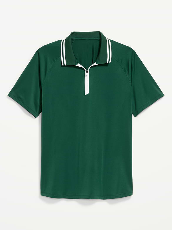 Modern Tech Zip Polo