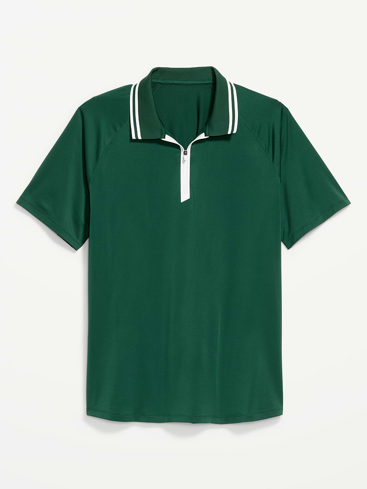 Image number 4 showing, Modern Tech Zip Polo