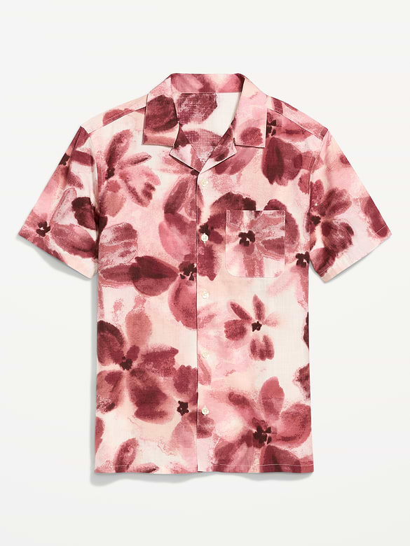 Short-Sleeve Camp Shirt