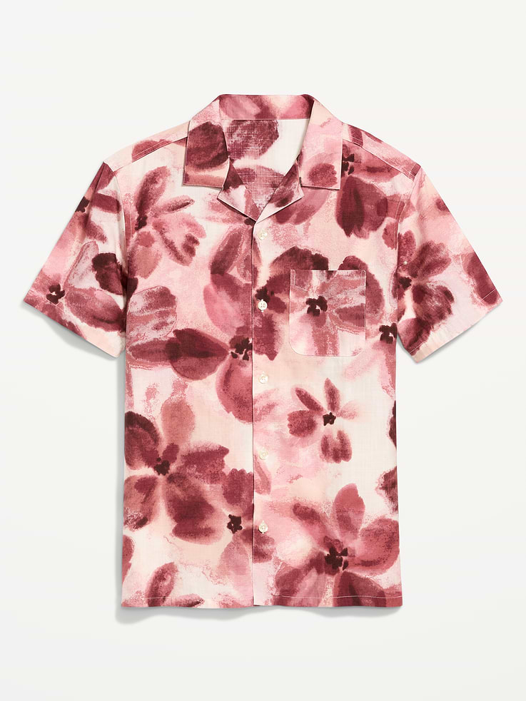 L'image numéro 4 présente Chemise de vacances à manches courtes