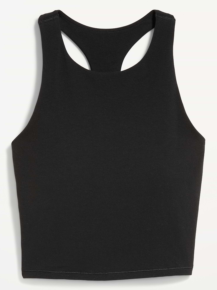 Image number 4 showing, Light Support PowerChill High-Neck Racerback Sports Bra