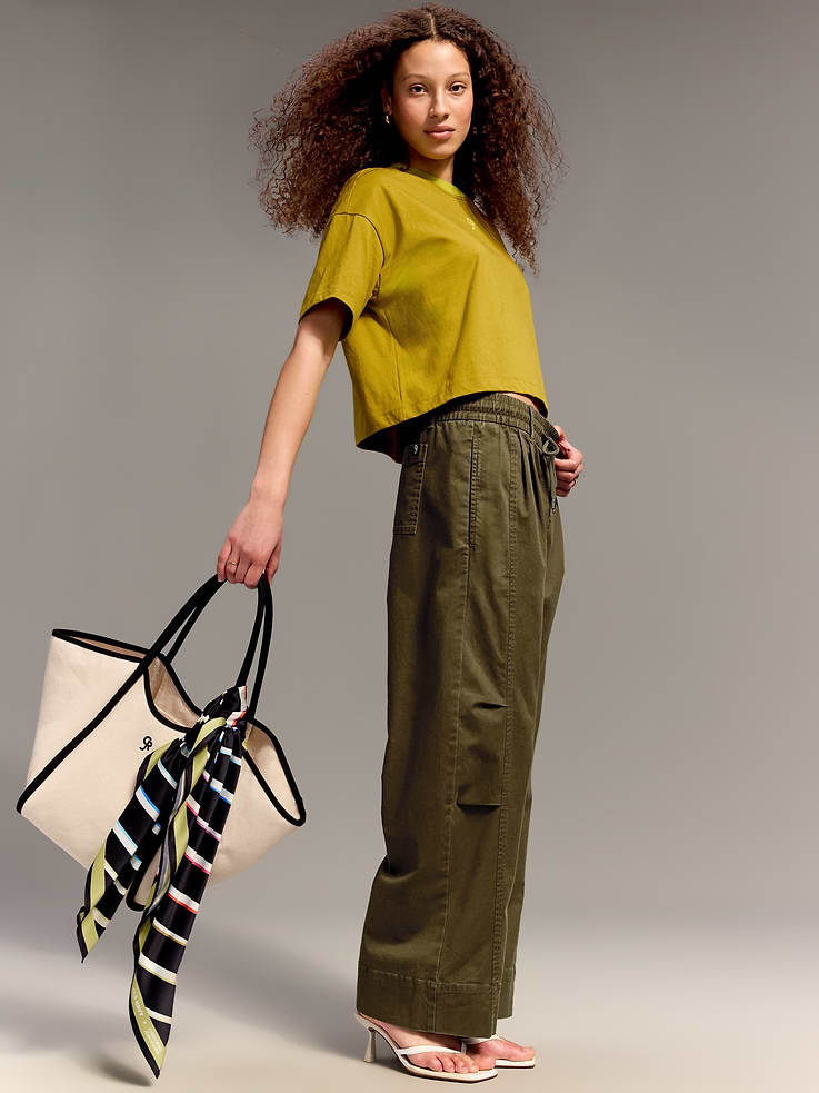 Image number 3 showing, Old Navy x Christopher John Rogers Crop T-Shirt