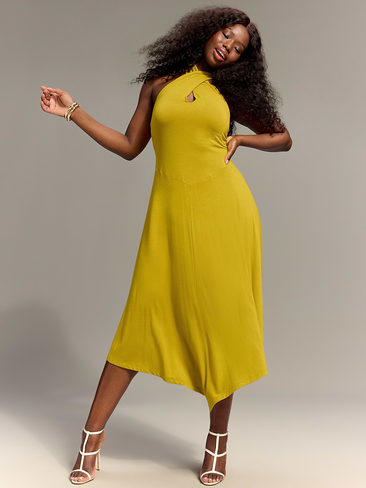 L'image numéro 3 présente Robe longue bain de soleil Old Navy x Christopher John Rogers