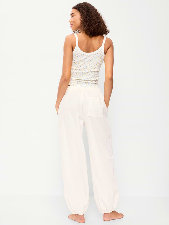 Lightweight Pull-On Parachute Sleep Pants