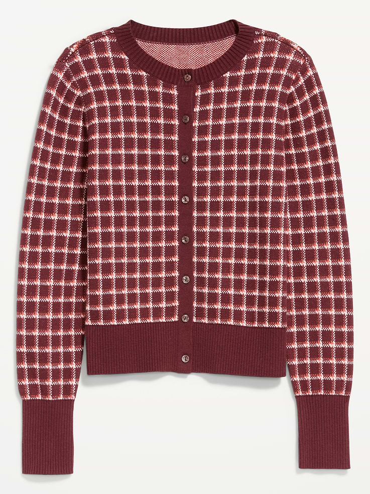 Image number 5 showing, SoSoft Cotton Crew-Neck Cardigan Sweater