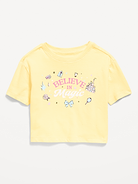 L'image numéro 1 présente T-shirt droit surdimensionné à imprimé Princesses de Disney © pour toute-petite