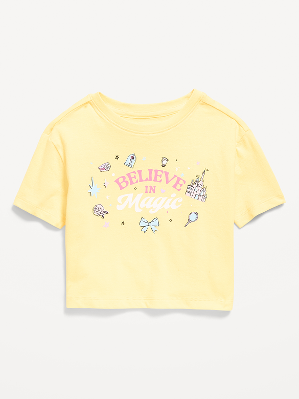 Disney© Princess Oversized Boxy Graphic T-Shirt for Toddler Girls