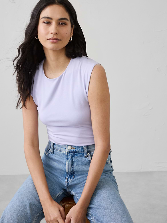 Soft Stretch Crew-Neck T-Shirt