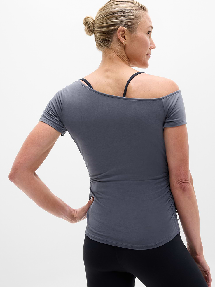 Image number 4 showing, Move With Ease One Shoulder Tee