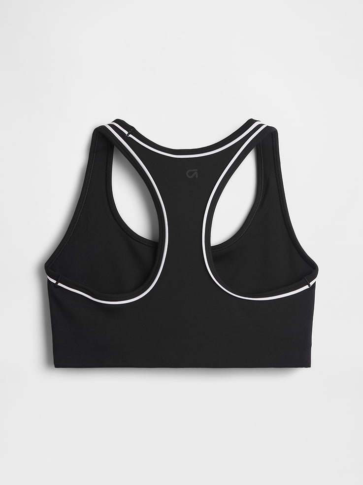 Image number 6 showing, GapFit Smooth Medium Impact Racerback Sports Bra
