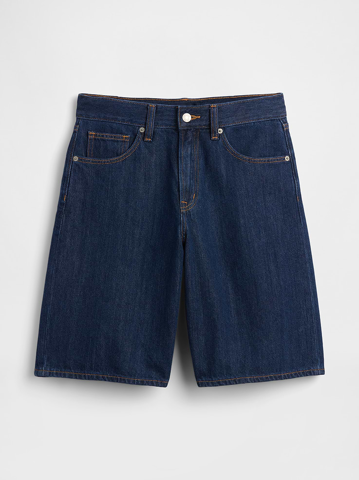 Image number 7 showing, 11" Low Slung SuperSoft Longline Denim Shorts
