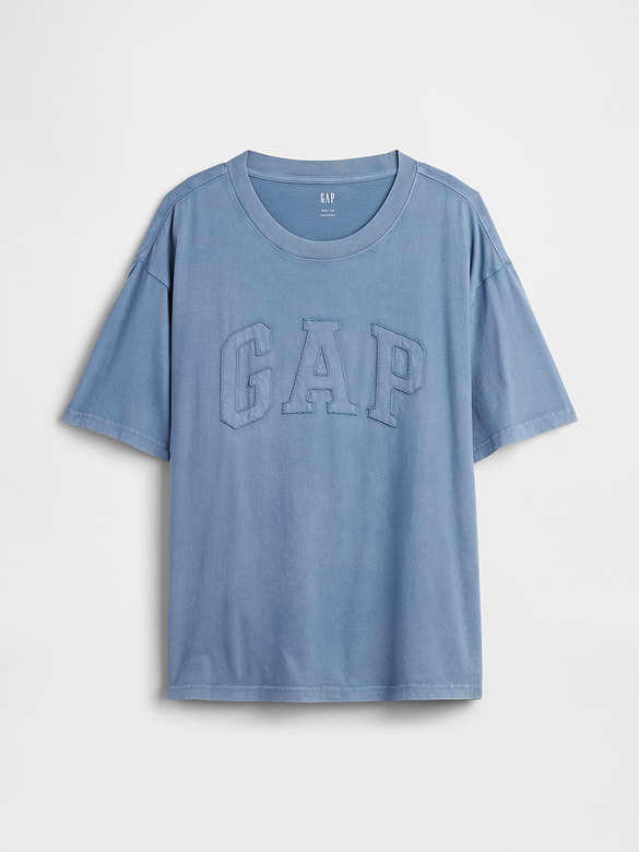 Everyday Soft Boxy Gap Logo T-Shirt