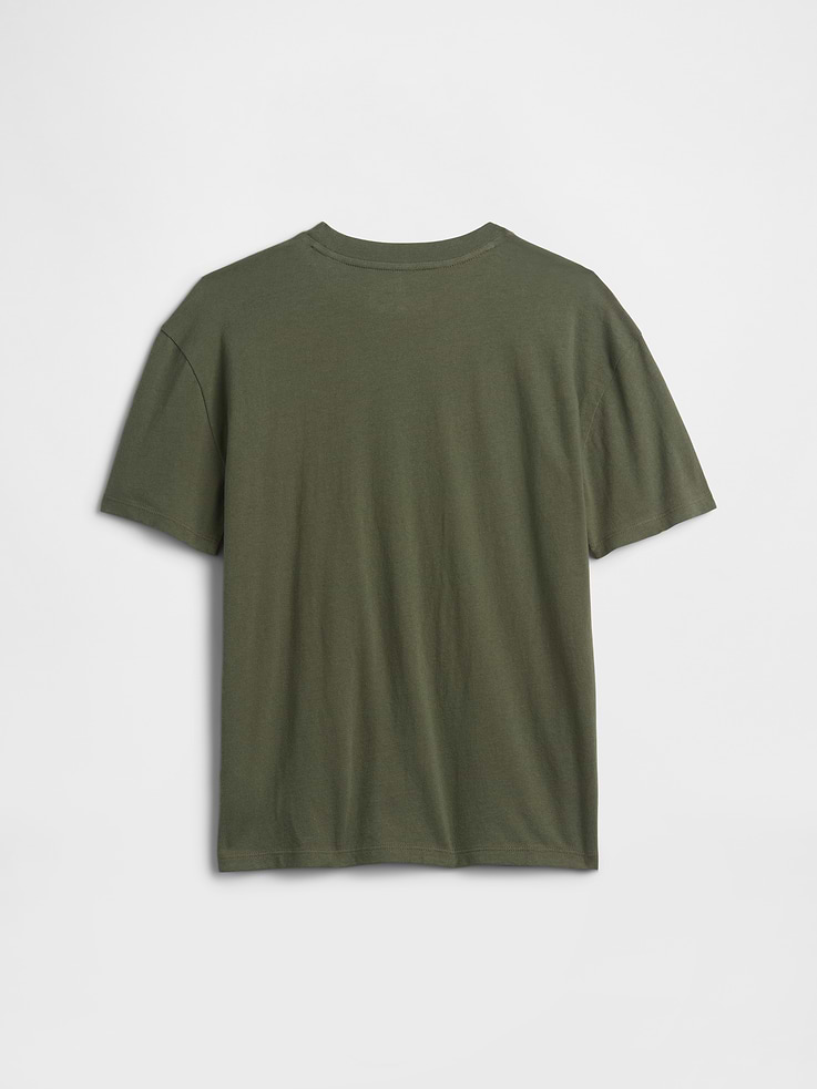 Image 2 of 3, Kids Everyday Soft Relaxed Crewneck T-Shirt