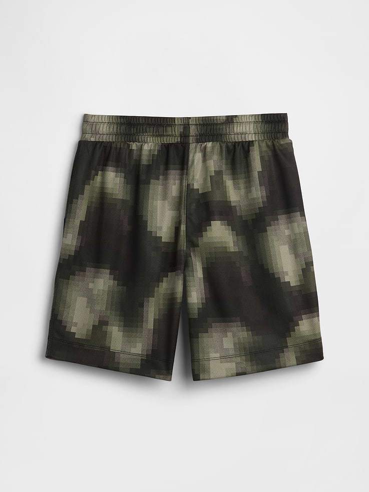 Image number 2 showing, Kids 100% Recycled Pull-On Mesh Shorts
