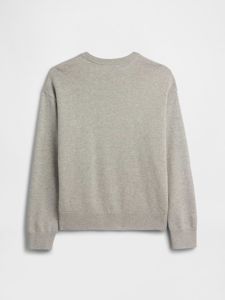Image number 2 showing, Kids Relaxed Intarsia Sweater