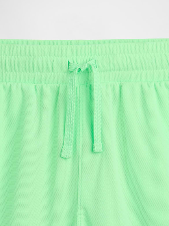 Kids 100% Recycled Pull-On Mesh Shorts