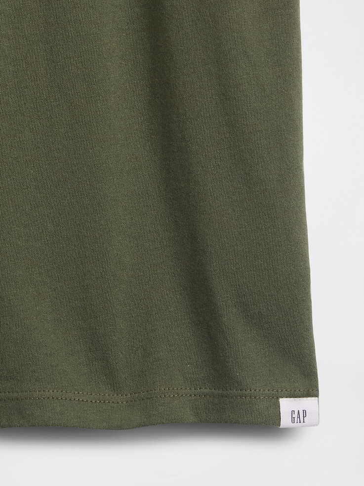 Image 3 of 3, Kids Everyday Soft Relaxed Crewneck T-Shirt
