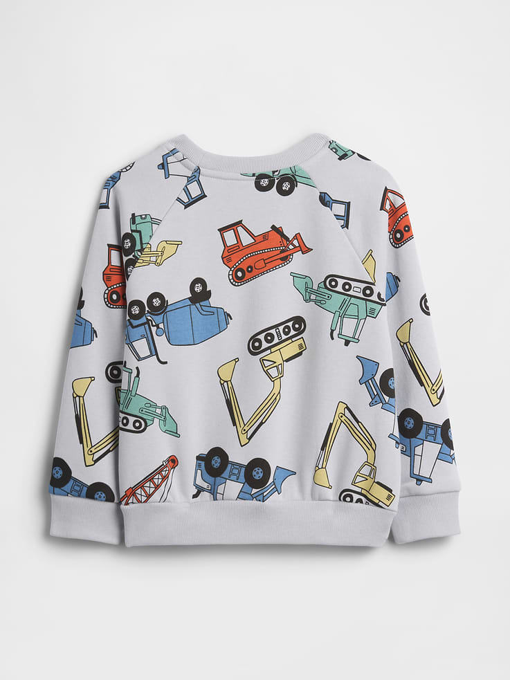 Image number 2 showing, babyGap Print Crewneck Sweatshirt