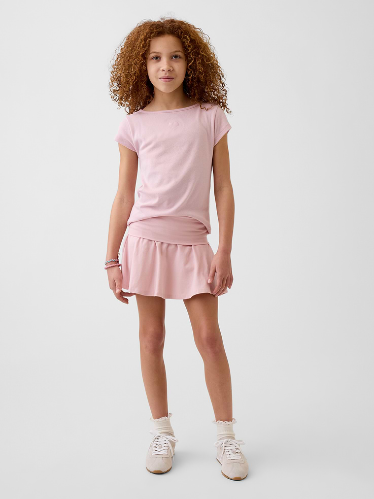 Image number 1 showing, Kids Foldover Skort