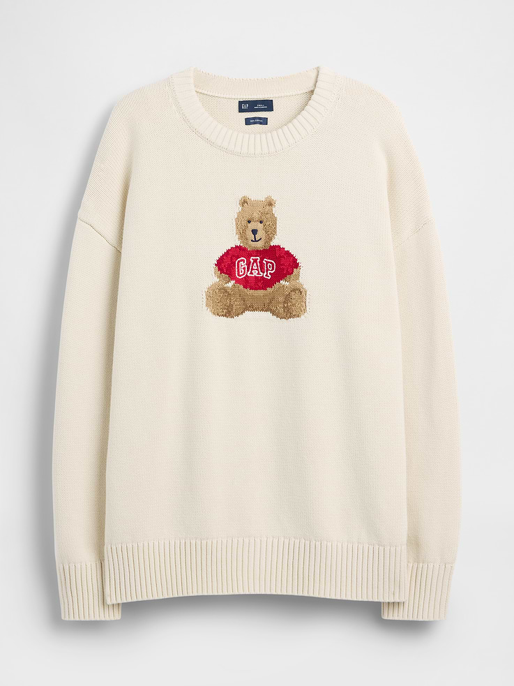 Image number 5 showing, 100% Cotton Oversized Sweater
