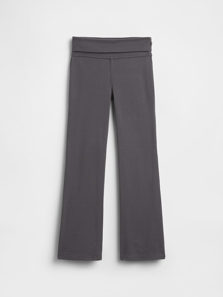 Image number 2 showing, Kids Foldover Flare Leggings