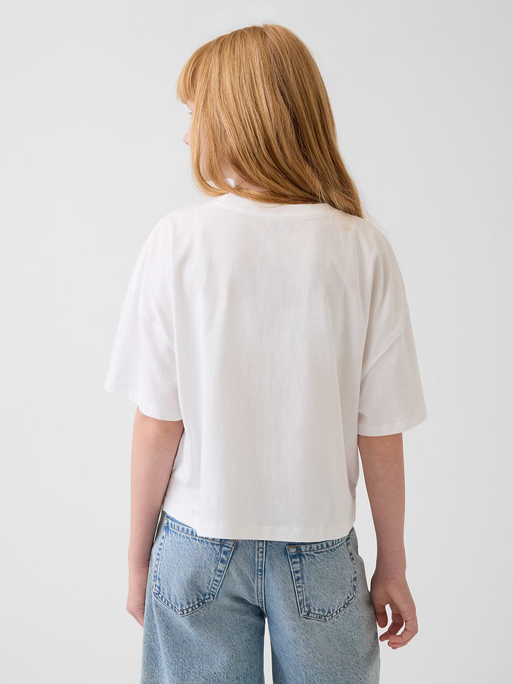 Image number 3 showing, Kids Oversized Boxy T-Shirt