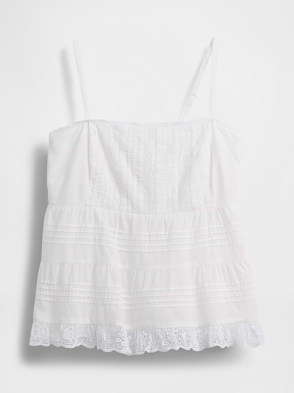 Lace-Trim Cami