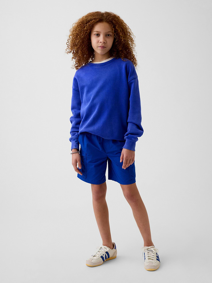 Image number 2 showing, Kids Relaxed Quick-Dry Cargo Shorts