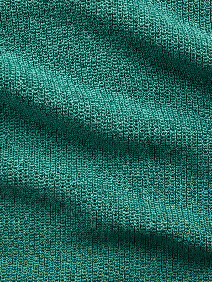 Image number 4 showing, Linen-Blend Camp Polo Sweater Shirt