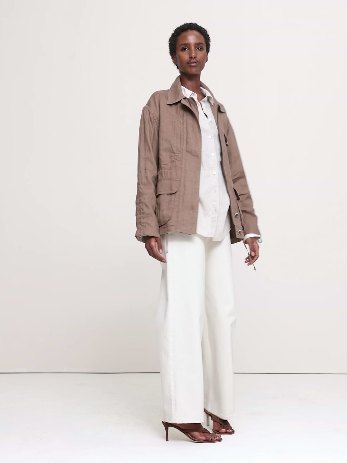 Archive Reissue Linen Chore Coat | Banana Republic