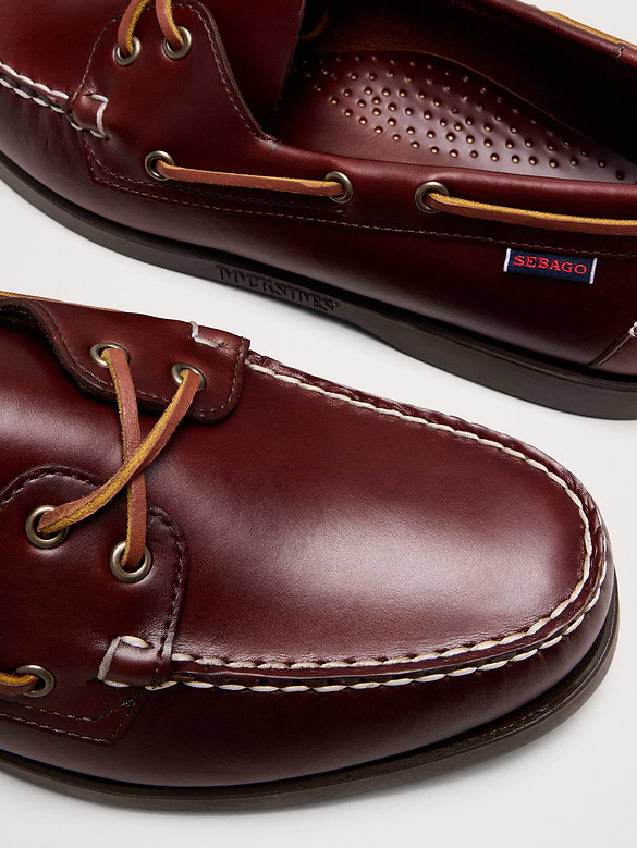 Dockside Portland Waxed Shoe By Sebago