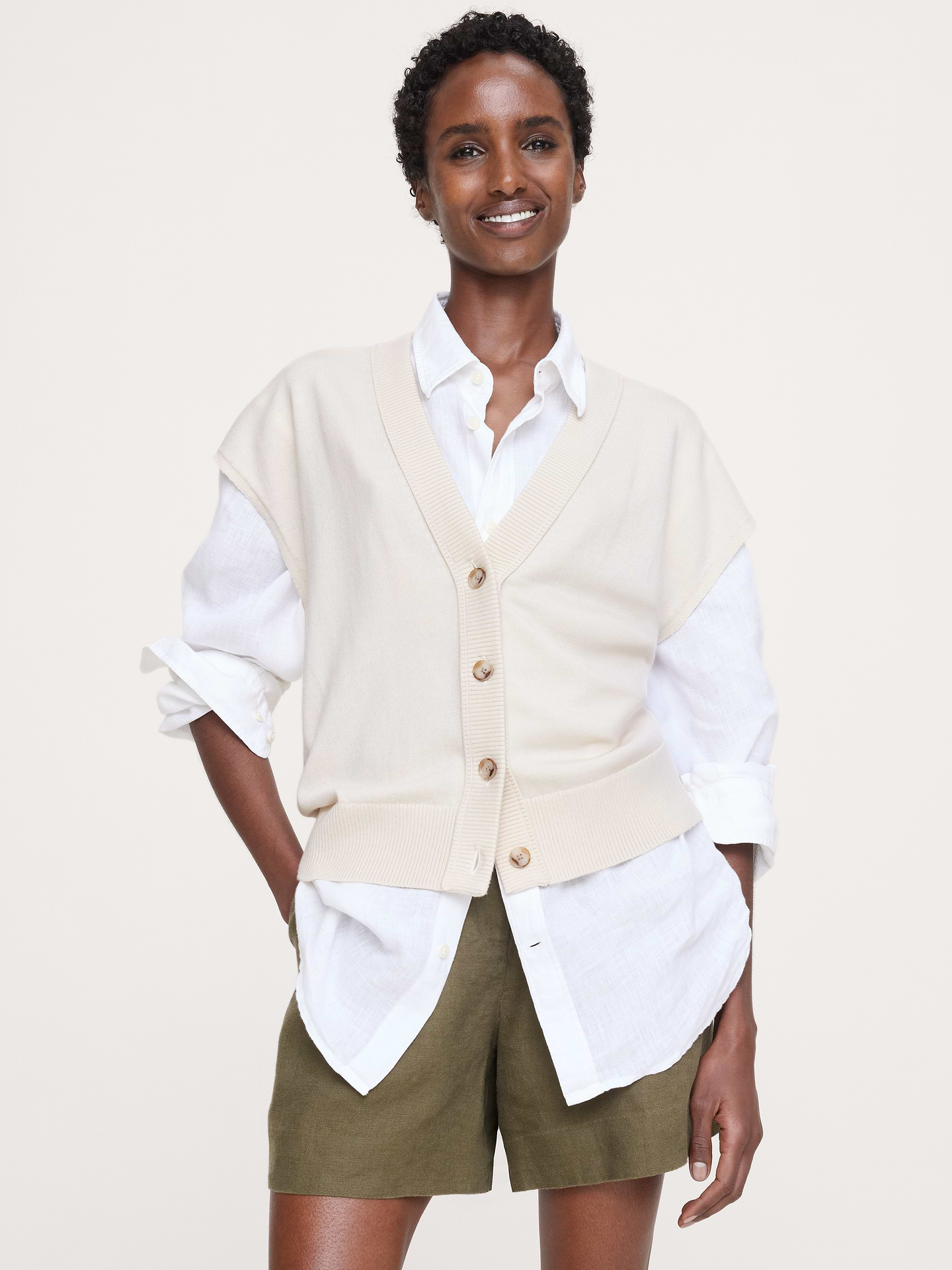 Image number 1 showing, Merino Sweater Vest
