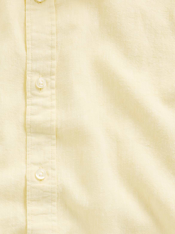 Linen-Blend Shirt in Standard Fit