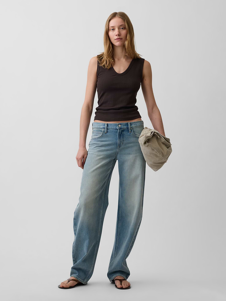 L'image numéro 2 présente Camisole côtelée moirée