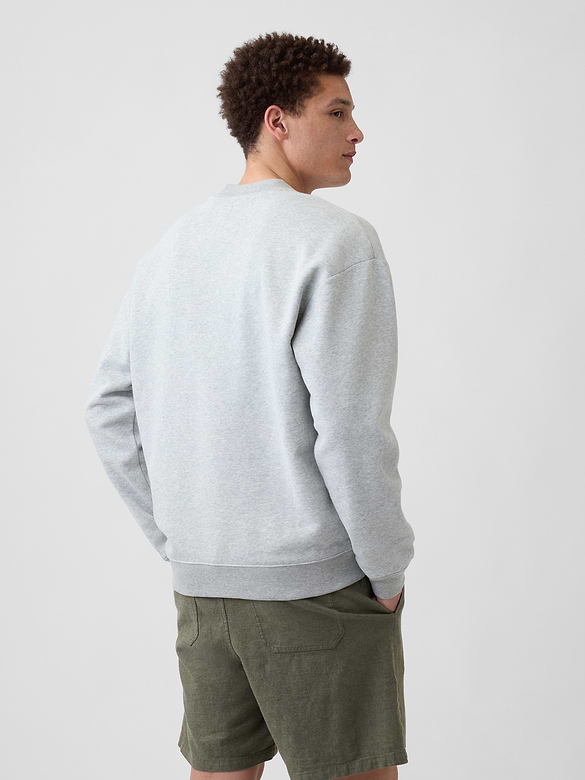 Adult Relaxed Gap Mini-Logo Sweatshirt