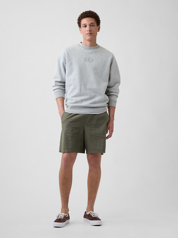 Adult Relaxed Gap Mini-Logo Sweatshirt