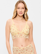 Image number 1 showing, Lace Longline Bralette